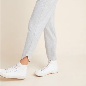 Anthropologie Soft Shimmer Joggers